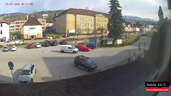 Střed obce Rokytnice nad Jizerou