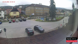 Střed obce Rokytnice nad Jizerou