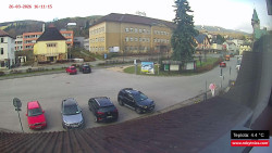 Střed obce Rokytnice nad Jizerou