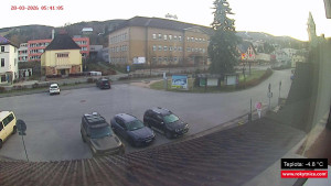 Město Rokytnice nad Jizerou - Střed obce Rokytnice nad Jizerou - 28.3.2026 v 05:45 Město Rokytnice nad Jizerou - Střed obce Rokytnice nad Jizerou - 28.3.2026 v 05:45