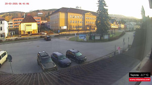 Město Rokytnice nad Jizerou - Střed obce Rokytnice nad Jizerou - 28.3.2026 v 06:45 Město Rokytnice nad Jizerou - Střed obce Rokytnice nad Jizerou - 28.3.2026 v 06:45