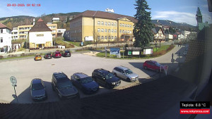 Město Rokytnice nad Jizerou - Střed obce Rokytnice nad Jizerou - 28.3.2026 v 10:45 Město Rokytnice nad Jizerou - Střed obce Rokytnice nad Jizerou - 28.3.2026 v 10:45