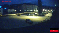 Střed obce Rokytnice nad Jizerou