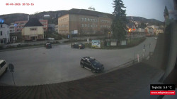 Střed obce Rokytnice nad Jizerou