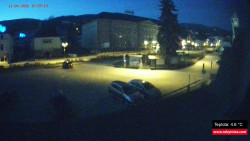 Střed obce Rokytnice nad Jizerou