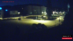 Střed obce Rokytnice nad Jizerou