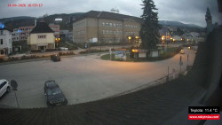 Střed obce Rokytnice nad Jizerou