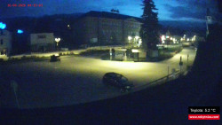 Střed obce Rokytnice nad Jizerou