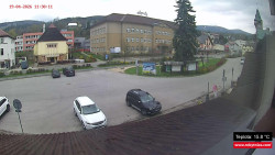 Střed obce Rokytnice nad Jizerou