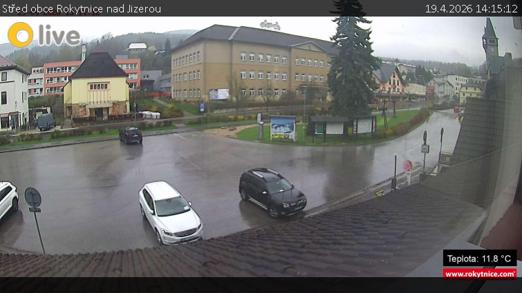 Město Rokytnice nad Jizerou - Střed obce Rokytnice nad Jizerou - 19.4.2026 v 14:15
