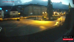 Střed obce Rokytnice nad Jizerou