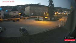 Střed obce Rokytnice nad Jizerou