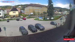 Střed obce Rokytnice nad Jizerou