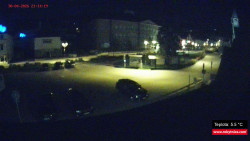 Střed obce Rokytnice nad Jizerou