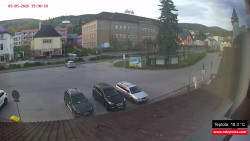 Střed obce Rokytnice nad Jizerou