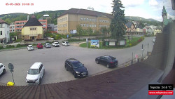Střed obce Rokytnice nad Jizerou