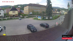 Střed obce Rokytnice nad Jizerou