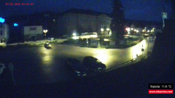 Střed obce Rokytnice nad Jizerou