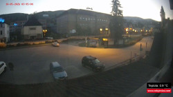 Střed obce Rokytnice nad Jizerou