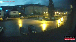 Střed obce Rokytnice nad Jizerou