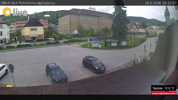 Město Rokytnice nad Jizerou - Střed obce Rokytnice nad Jizerou - 14.5.2026 v 19:15