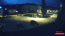 Střed obce Rokytnice nad Jizerou