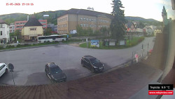 Střed obce Rokytnice nad Jizerou