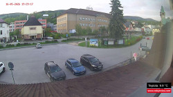 Střed obce Rokytnice nad Jizerou