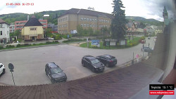 Střed obce Rokytnice nad Jizerou