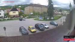 Střed obce Rokytnice nad Jizerou