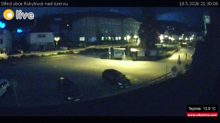 Město Rokytnice nad Jizerou - Střed obce Rokytnice nad Jizerou - 19.5.2026 v 21:30
