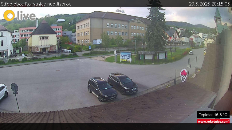 Město Rokytnice nad Jizerou - Střed obce Rokytnice nad Jizerou - 20.5.2026 v 20:15