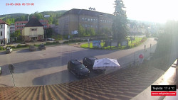 Střed obce Rokytnice nad Jizerou