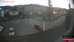 Střed obce Rokytnice nad Jizerou