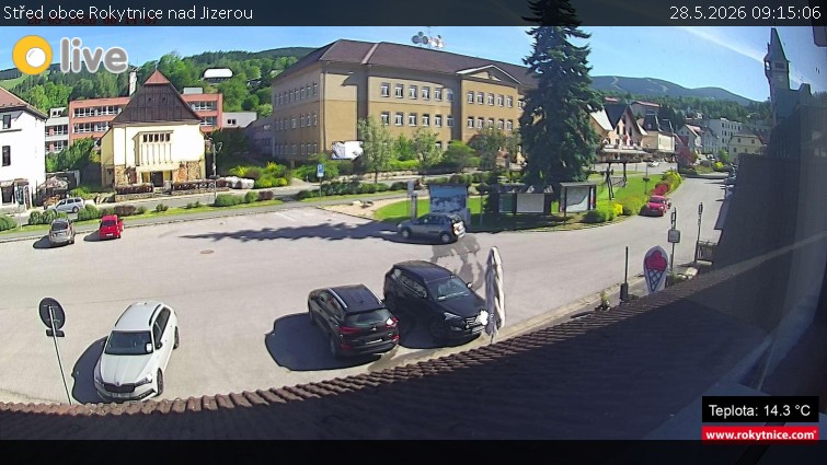 Město Rokytnice nad Jizerou - Střed obce Rokytnice nad Jizerou - 28.5.2026 v 09:15