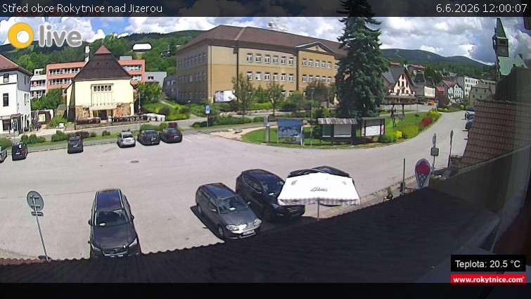 Město Rokytnice nad Jizerou - Střed obce Rokytnice nad Jizerou - 6.6.2026 v 12:00