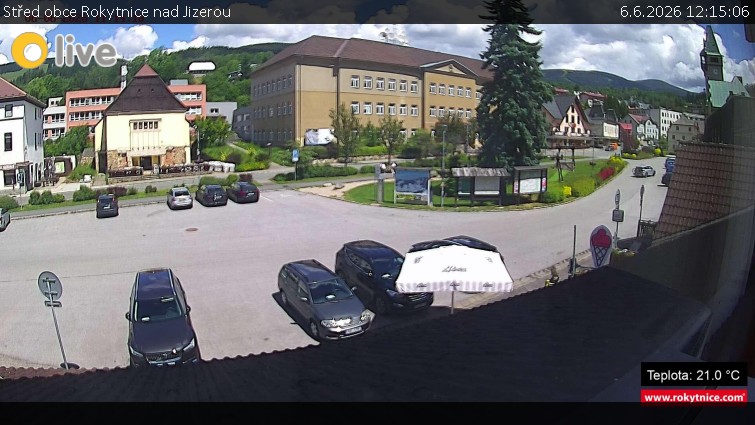 Město Rokytnice nad Jizerou - Střed obce Rokytnice nad Jizerou - 6.6.2026 v 12:15