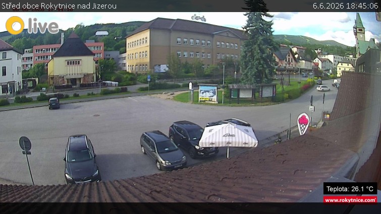 Město Rokytnice nad Jizerou - Střed obce Rokytnice nad Jizerou - 6.6.2026 v 18:45