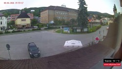 Střed obce Rokytnice nad Jizerou