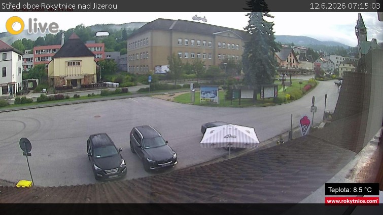 Město Rokytnice nad Jizerou - Střed obce Rokytnice nad Jizerou - 12.6.2026 v 07:15