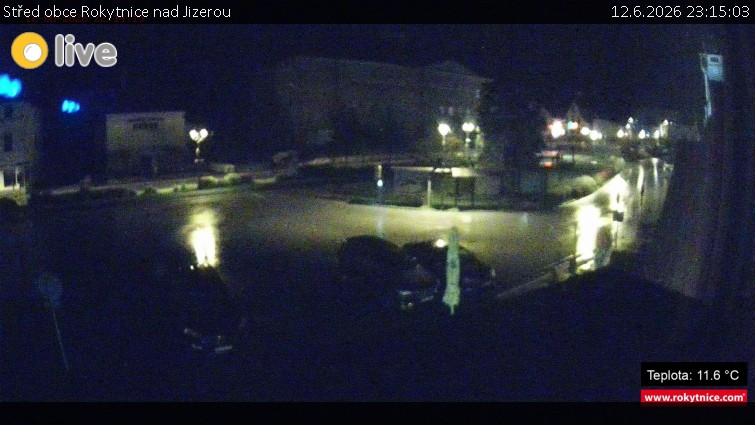 Město Rokytnice nad Jizerou - Střed obce Rokytnice nad Jizerou - 12.6.2026 v 23:15