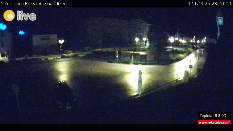 Město Rokytnice nad Jizerou - Střed obce Rokytnice nad Jizerou - 14.6.2026 v 23:00