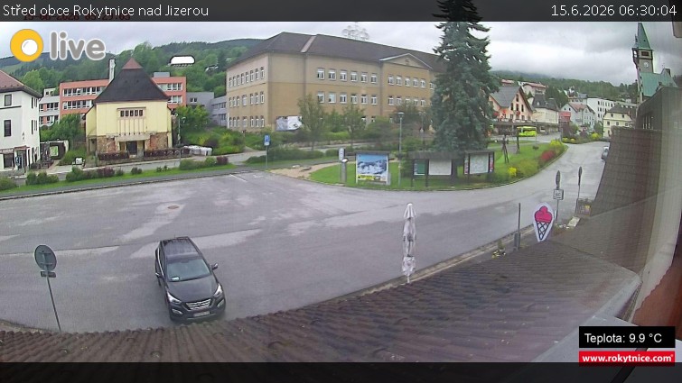 Město Rokytnice nad Jizerou - Střed obce Rokytnice nad Jizerou - 15.6.2026 v 06:30