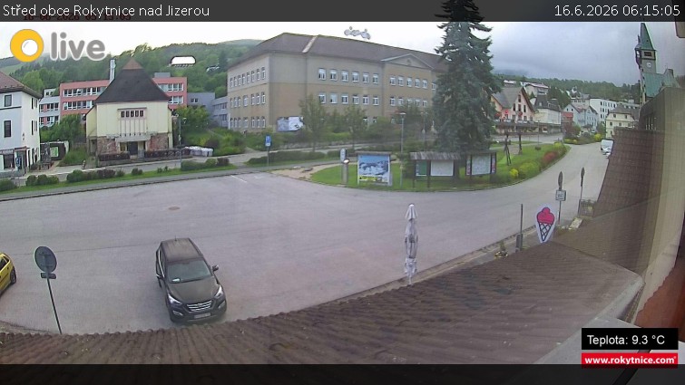 Město Rokytnice nad Jizerou - Střed obce Rokytnice nad Jizerou - 16.6.2026 v 06:15