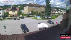 Zentrum der Gemeinde Rokytnice nad Jizerou