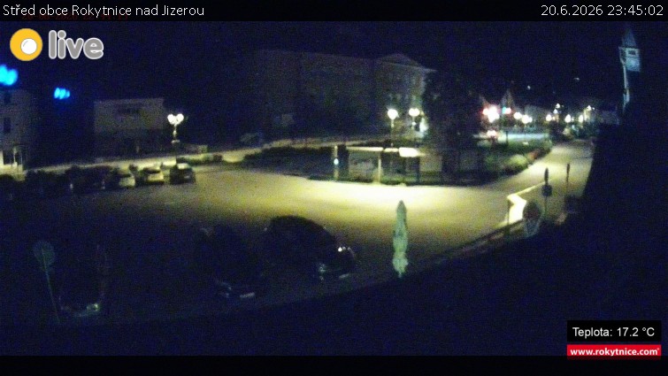 Město Rokytnice nad Jizerou - Střed obce Rokytnice nad Jizerou - 20.6.2026 v 23:45