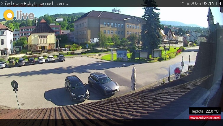 Město Rokytnice nad Jizerou - Střed obce Rokytnice nad Jizerou - 21.6.2026 v 08:15