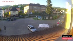 Střed obce Rokytnice nad Jizerou