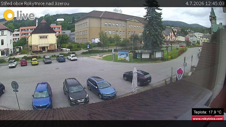 Město Rokytnice nad Jizerou - Střed obce Rokytnice nad Jizerou - 4.7.2026 v 12:45