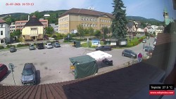 Center of the municipality of Rokytnice nad Jizerou